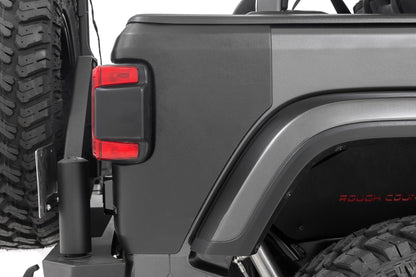 Trail Cladding | Rear Corners | Jeep Wrangler JL/Wrangler Unlimited (18-25) | TC13026