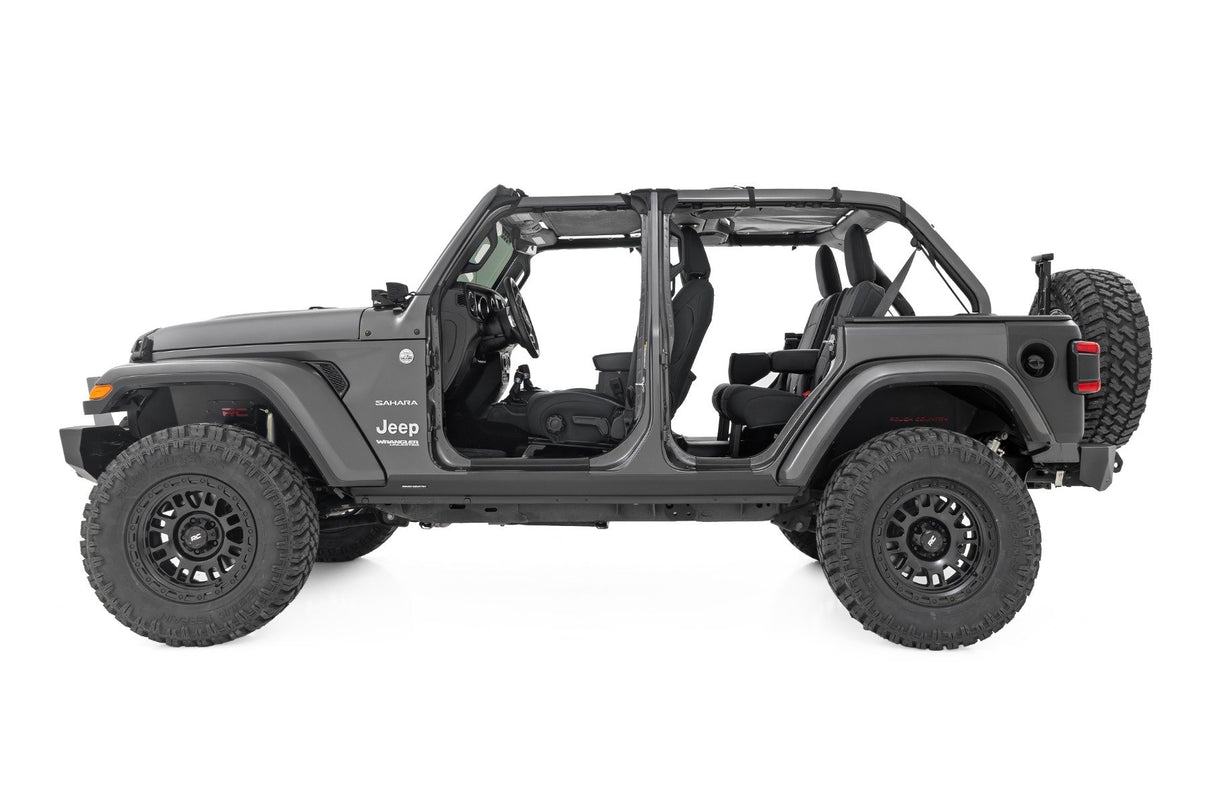 Trail Cladding | Rear Corners | Jeep Wrangler JL/Wrangler Unlimited (18-25) | TC13026
