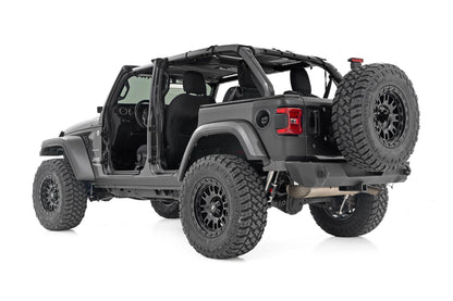 Trail Cladding | Rear Corners | Jeep Wrangler JL/Wrangler Unlimited (18-25) | TC13026