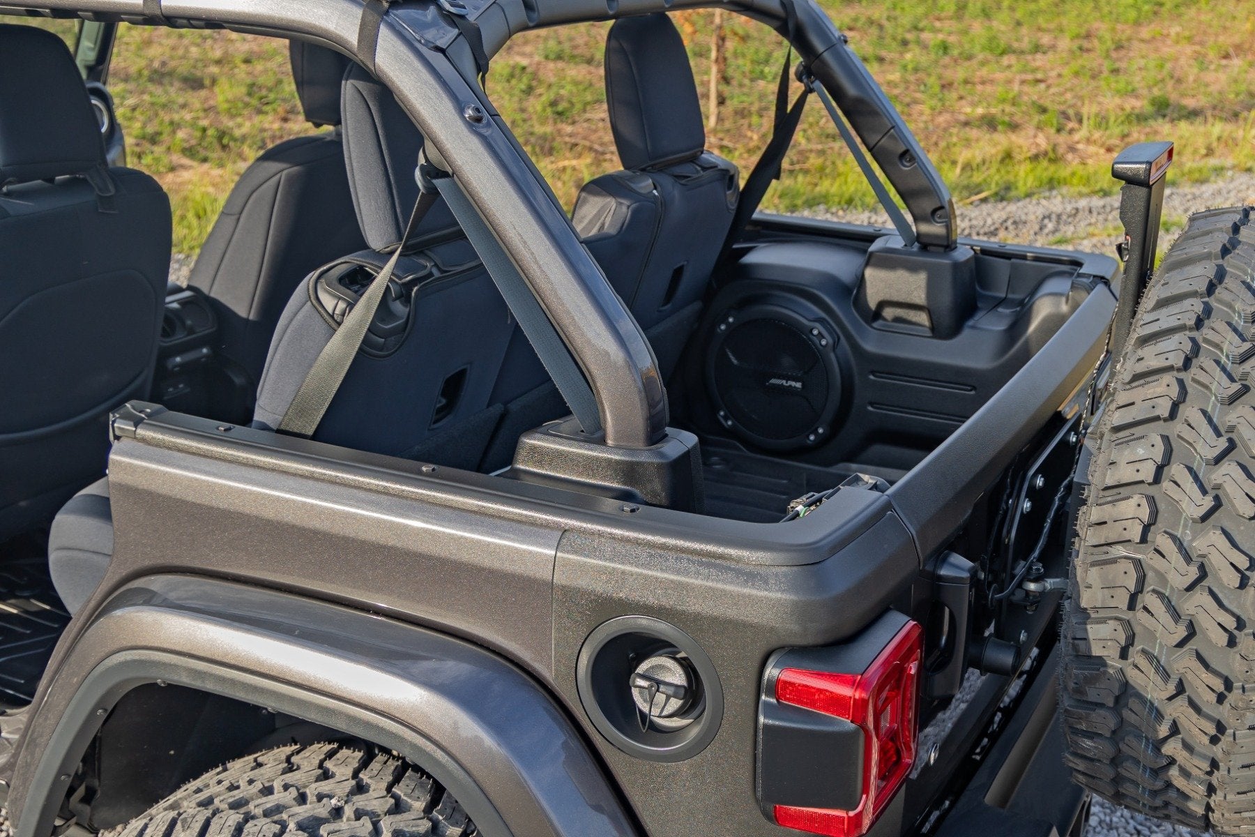 Trail Cladding | Tailgate Protector | Jeep Wrangler JL/Wrangler Unlimited (18-25) | TC73262