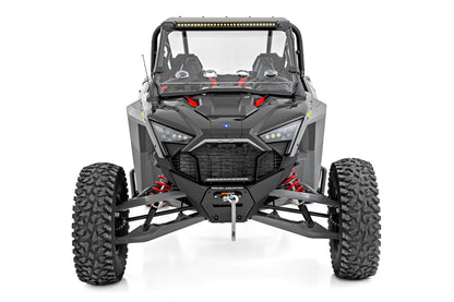 30" Single Row Light Mount | Front | Black Series | Polaris RZR Turbo R 4  | 93160