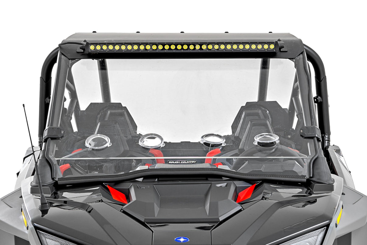 30" Single Row Light Mount | Front | Black Series | Polaris RZR Turbo R 4  | 93160