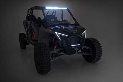 30" Single Row Light Mount | Front | Black Series | Polaris RZR Turbo R 4  | 93160