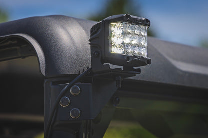 Rough Country | LED Light Kit | Rear Mount | 3" Chrome Pair | Wide Angle | CFMOTO UFORCE U10 Pro  | 96127