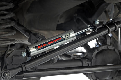 Rough Country | HD Steering Kit | V2 Stabilizer Combo | Jeep Cherokee XJ/Comanche MJ/Wrangler TJ | 10613V2