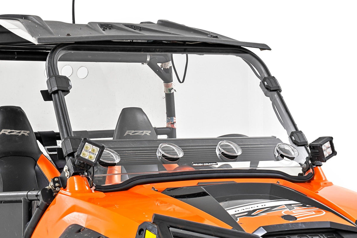 Vented Full Windshield | Scratch Resistant | Polaris Ranger RZR S 800/RZR 4 800  | 98211410