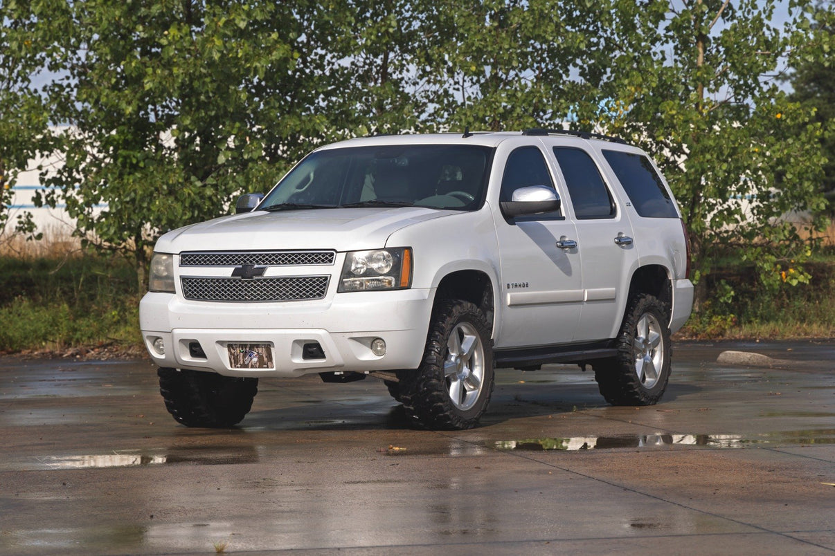 3.5 Inch Lift Kit | N3 Struts | Forged UCAs RED | Chevy/GMC SUV 1500 2WD/4WD (2007-2020) | 19332RED