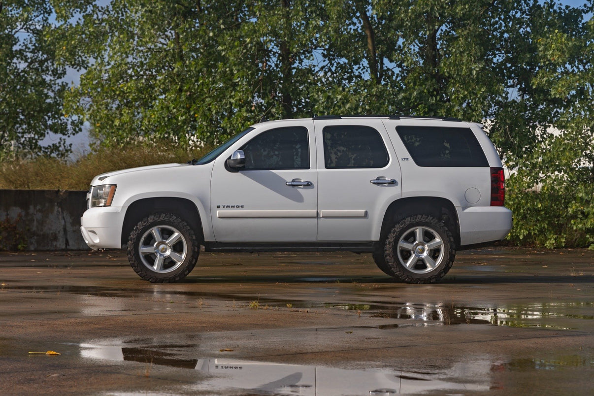 3.5 Inch Lift Kit | N3 Struts | Forged UCAs RED | Chevy/GMC SUV 1500 2WD/4WD (2007-2020) | 19332RED