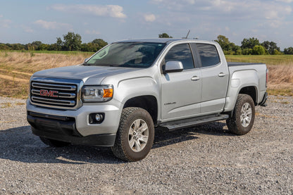HD2 Aluminum Running Boards | Crew Cab | Chevy/GMC Canyon/Colorado (15-25) | SRB151977A
