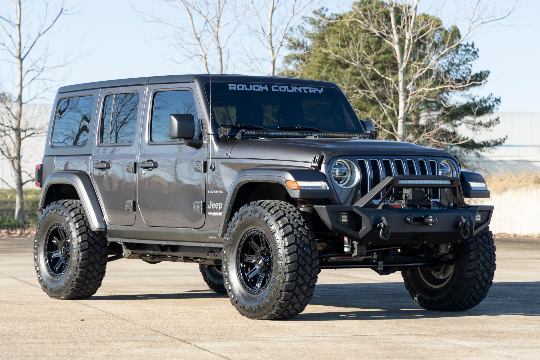 Rough Country 84 Series Wheel | Gloss Black | 17x8.5 | 5x5 | +0mm | 84170918