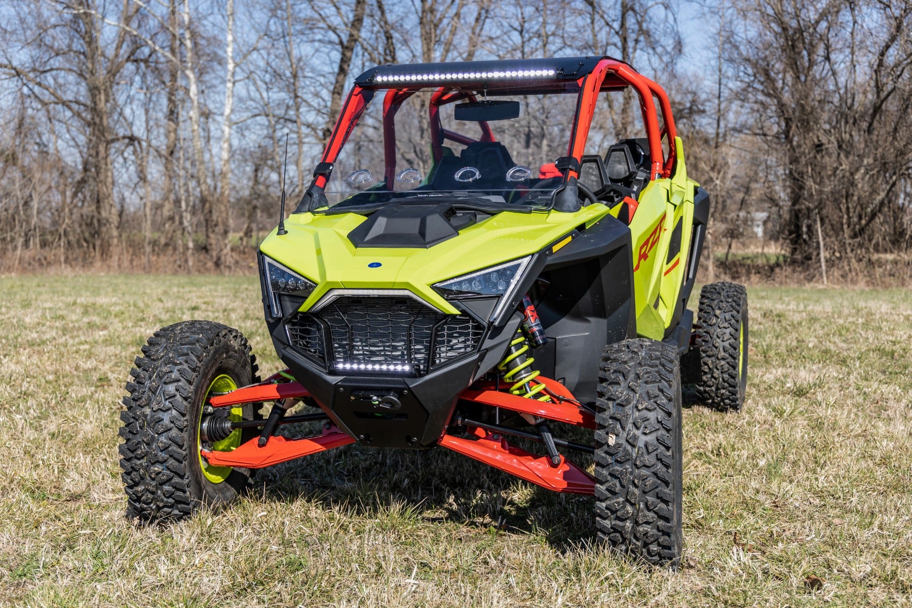 Vented Full Windshield | Scratch Resistant | Polaris RZR Turbo R | 98202210