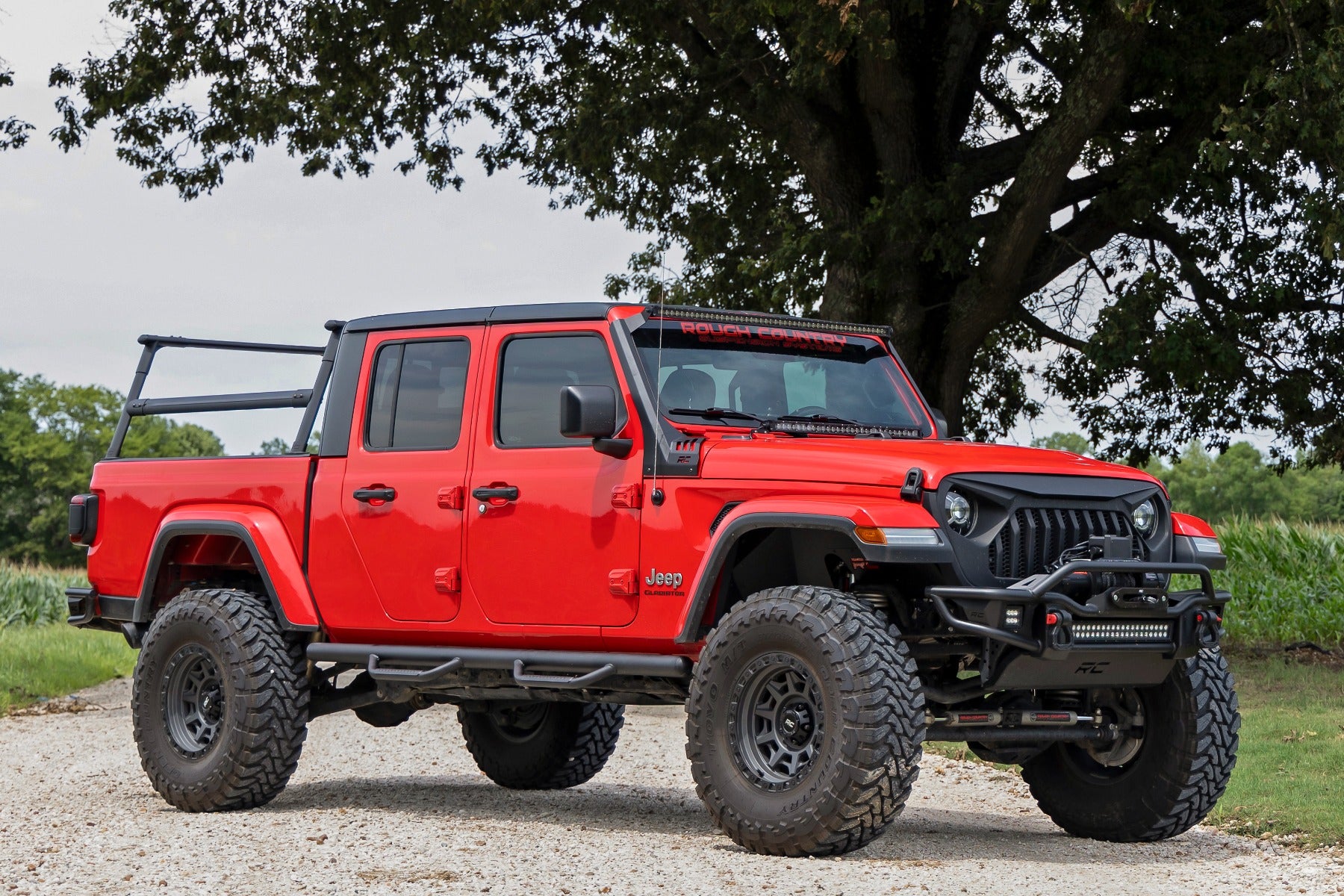 Nerf Steps | Cab Length | Crew Cab | Jeep Gladiator JT 4WD (2020-2025) | RCJ1980TB