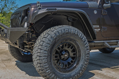 Rough Country | Wheel Well Liners | Front & Rear | Jeep Wrangler Unlimited 2WD/4WD (2007-2018) | 4199A