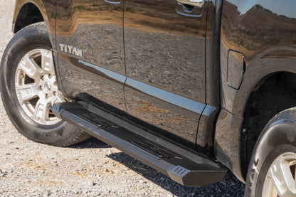 HD2 Aluminum Running Boards | Crew Cab | Nissan Titan 2WD/4WD (2004-2024) | SRB041785A