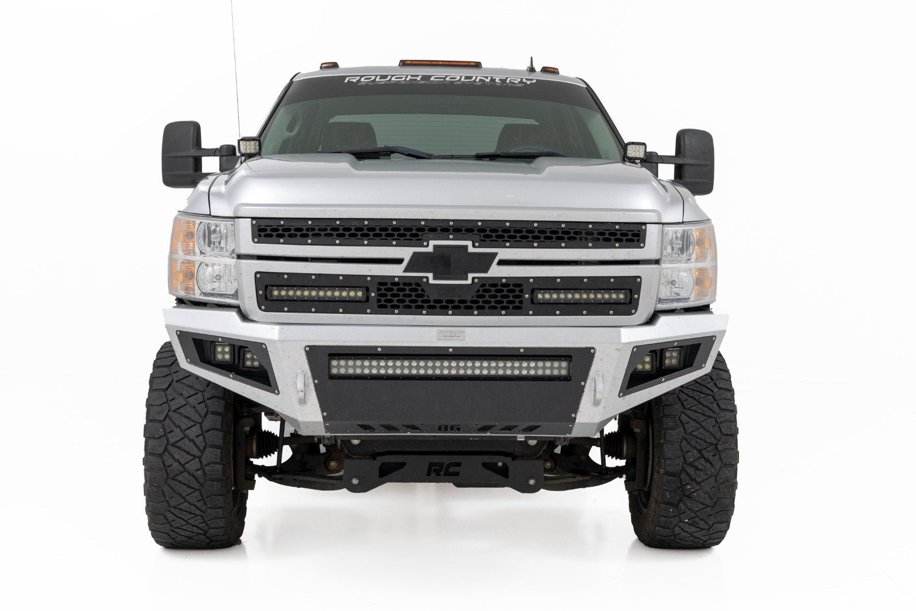 LED Light | Ditch Mount | 2" Black Pair | Amber DRL | Chevy 1500 (2007-2013) | 71061