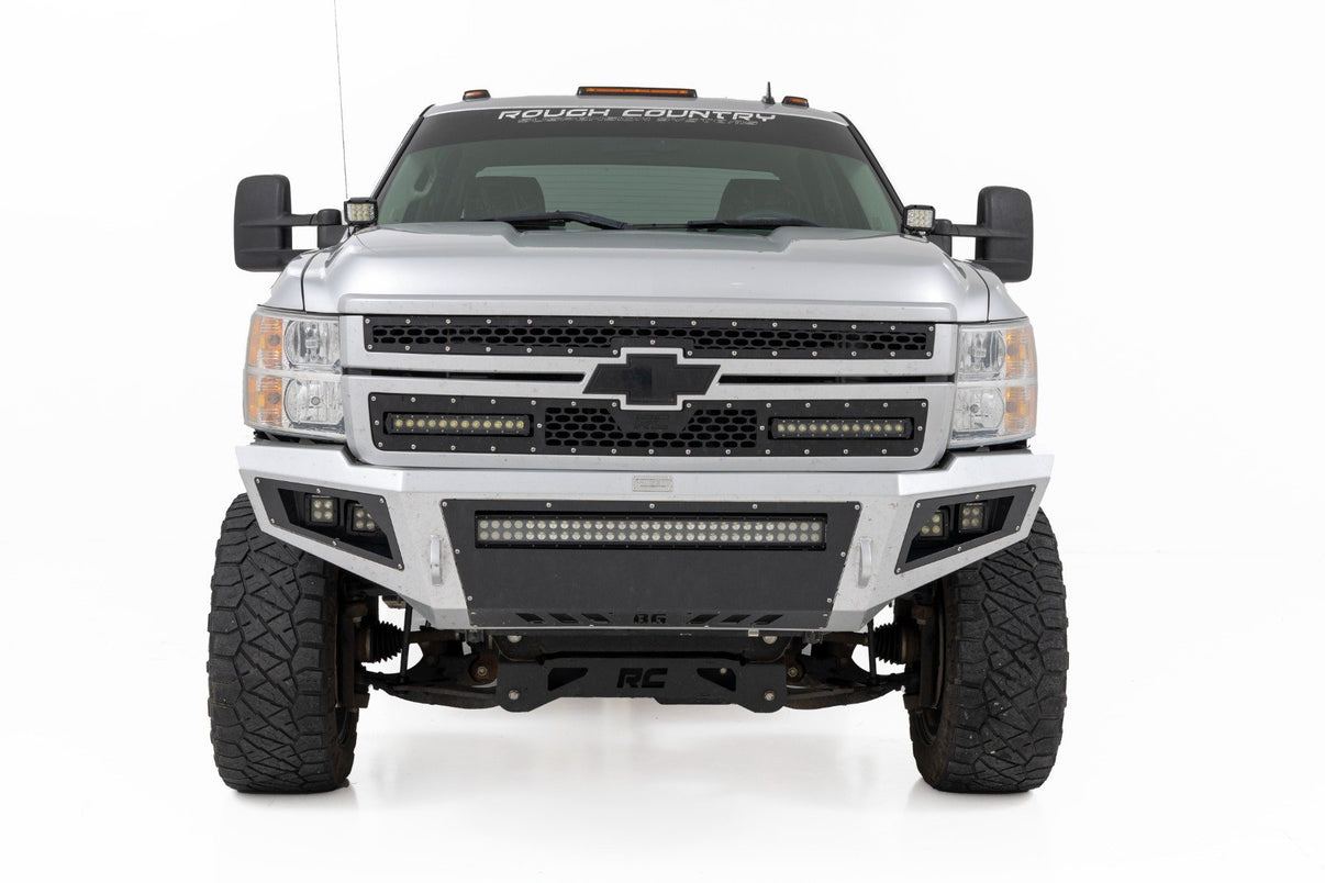 LED Light | Ditch Mount | 2" Black Pair | White DRL | Chevy 1500 (2007-2013) | 71060