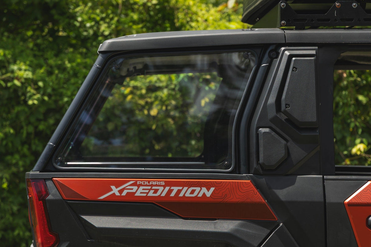 Bed Side Rear Windows | Scratch Resistant | Polaris Xpedition ADV-5 | 93196