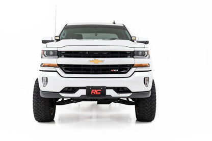 LED Ditch Light Kit | 2in Black Pair | Amber DRL | Chevy/GMC 1500 (14-18 & Classic) | 71055
