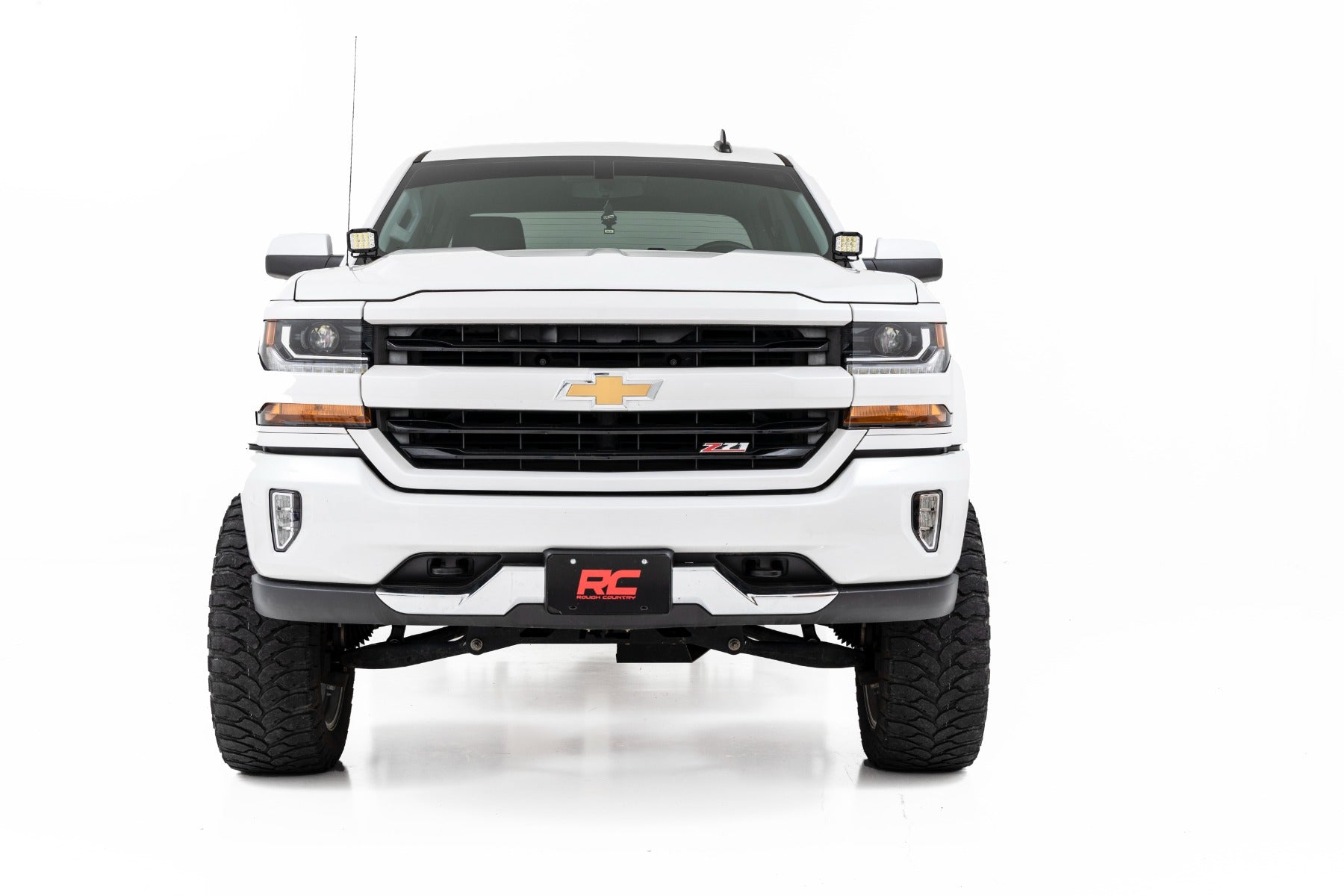 LED Ditch Light Kit | 3in OSRAM Pair | Wide | Chevy/GMC 1500 (14-18 & Classic) | 71056