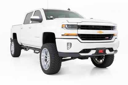 LED Ditch Light Kit | 2in Black Pair | Amber DRL | Chevy/GMC 1500 (14-18 & Classic) | 71055
