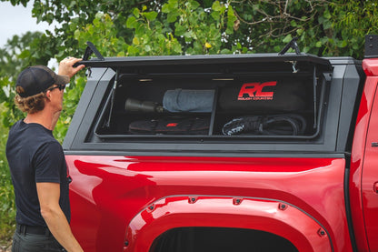 Rough Country | Bed Cap Side Shelf Storage Bin | Passengers Side | Toyota Tacoma (24-26) | 734075