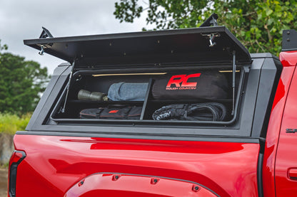 Rough Country | Bed Cap Side Shelf Storage Bin | Passengers Side | Toyota Tacoma (24-26) | 734075