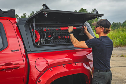 Rough Country | Bed Cap Molle Panel Side Storage Bin | Drivers Side | Toyota Tacoma (24-26) | 734074