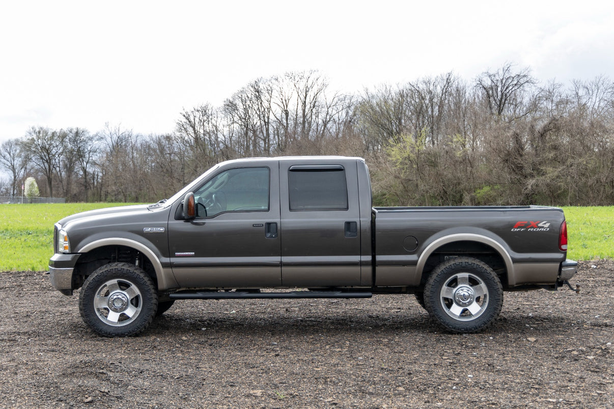 Oval Nerf Step | Crew Cab | Black | Ford F-250/F-350 Super Duty (99-16) | 21013