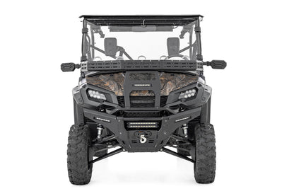 Front Cargo Rack |Black Series LED | 6" Light | Slim Line | Honda Pioneer 1000  | 92059