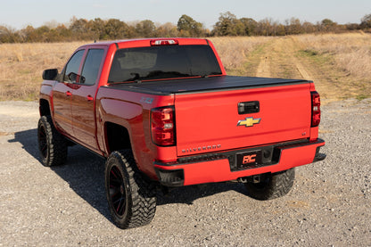Hard Tri-Fold Flip Up Bed Cover | 5'9" Bed | Chevy/GMC 1500 (14-18 & Classic) | 49119551