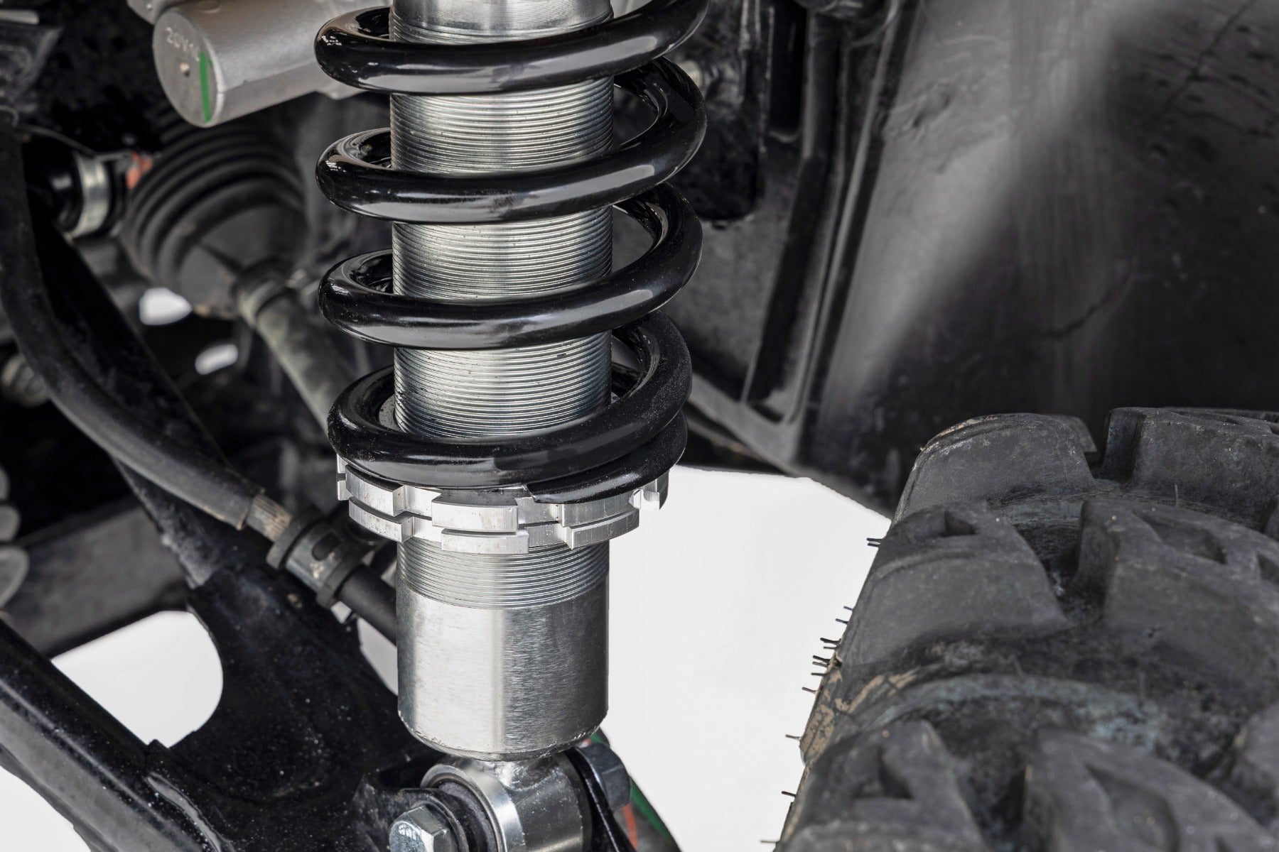 M1 Front Coil Over Shocks | Ride Height Adjust | Honda Pioneer 1000-5  | 301005