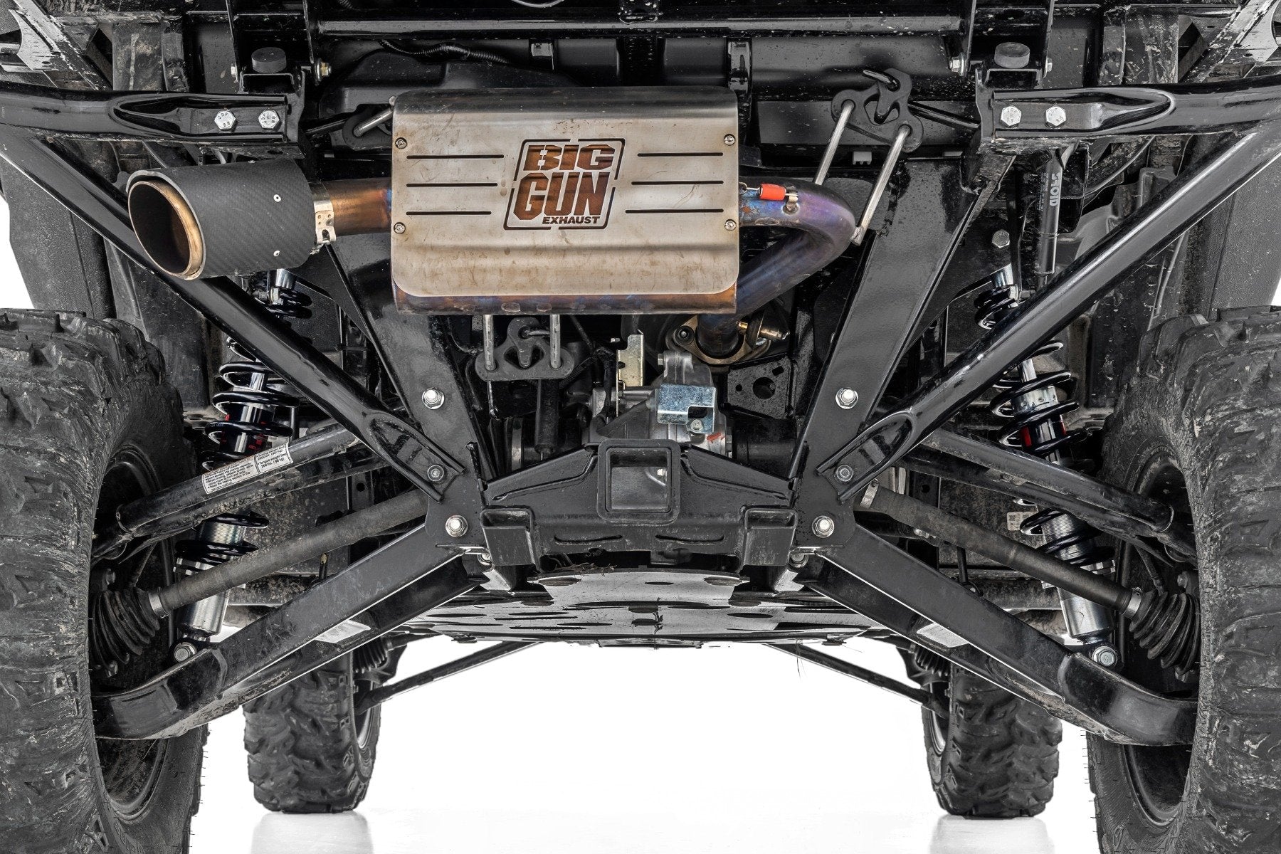 M1 Rear Coil Over Shocks | Ride Height Adjust | Honda Pioneer 1000-5  | 301006