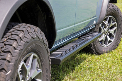 Rough Country | BA2 Running Boards | Side Step Bars | 4-Door | Ford Bronco 4WD (2021-2026) | 41007A