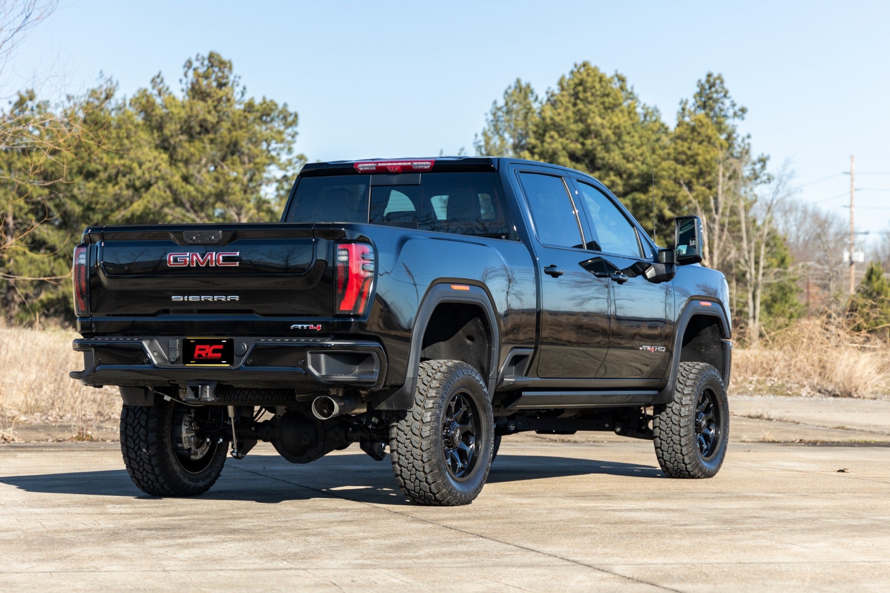 Rough Country 95 Series Wheel | One-Piece | Gloss Black | 20x10 | 8x180 | -19mm | 95201006