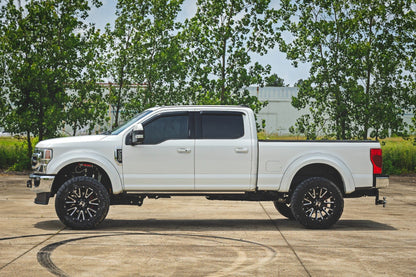 Rough Country | Side Window Deflectors | Tape On Rain Guard | Ford F-150/Lightning/F-250/F-350/Raptor (15-26) | 931524