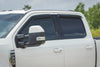 Rough Country | Side Window Deflectors | Tape On Rain Guard | Ford F-150/Lightning/F-250/F-350/Raptor (15-26) | 931524