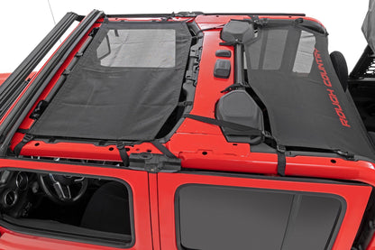 Mesh Bikini Top Plus | Black | Jeep Gladiator JT 4WD (2020-2025) | 85118