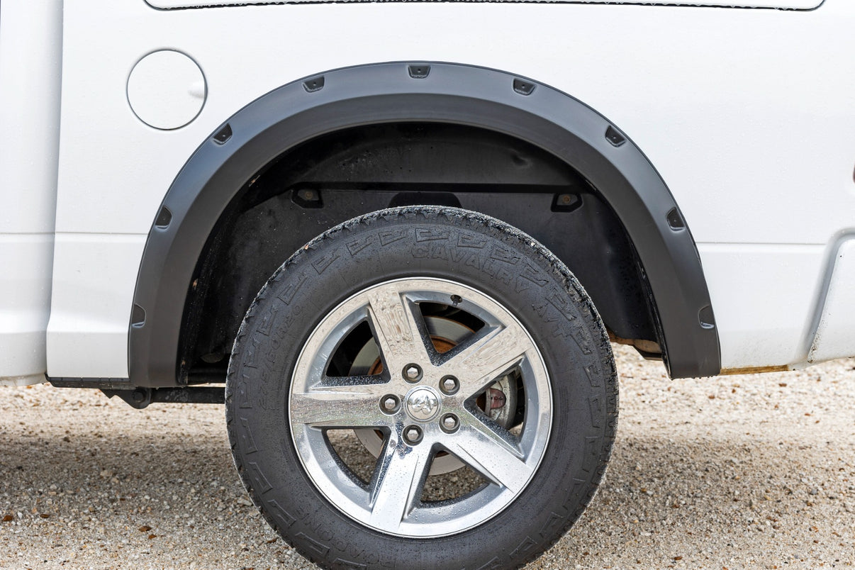 Pocket Fender Flares | PSC Billet Silver | Ram 1500 2WD/4WD (2010-2018 & Classic) | F-D10911B-PSC