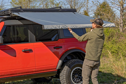 Retractable Roof Rack Awning | 6'6" x 9'8" (Fits Trucks & SUVs) | 99081