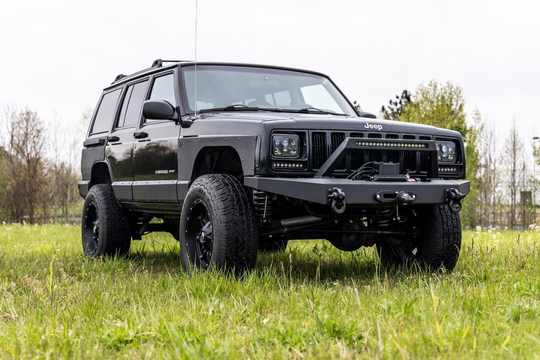 8 Inch Black Series LED Light Bar | Single Row | Pair | 70728BL