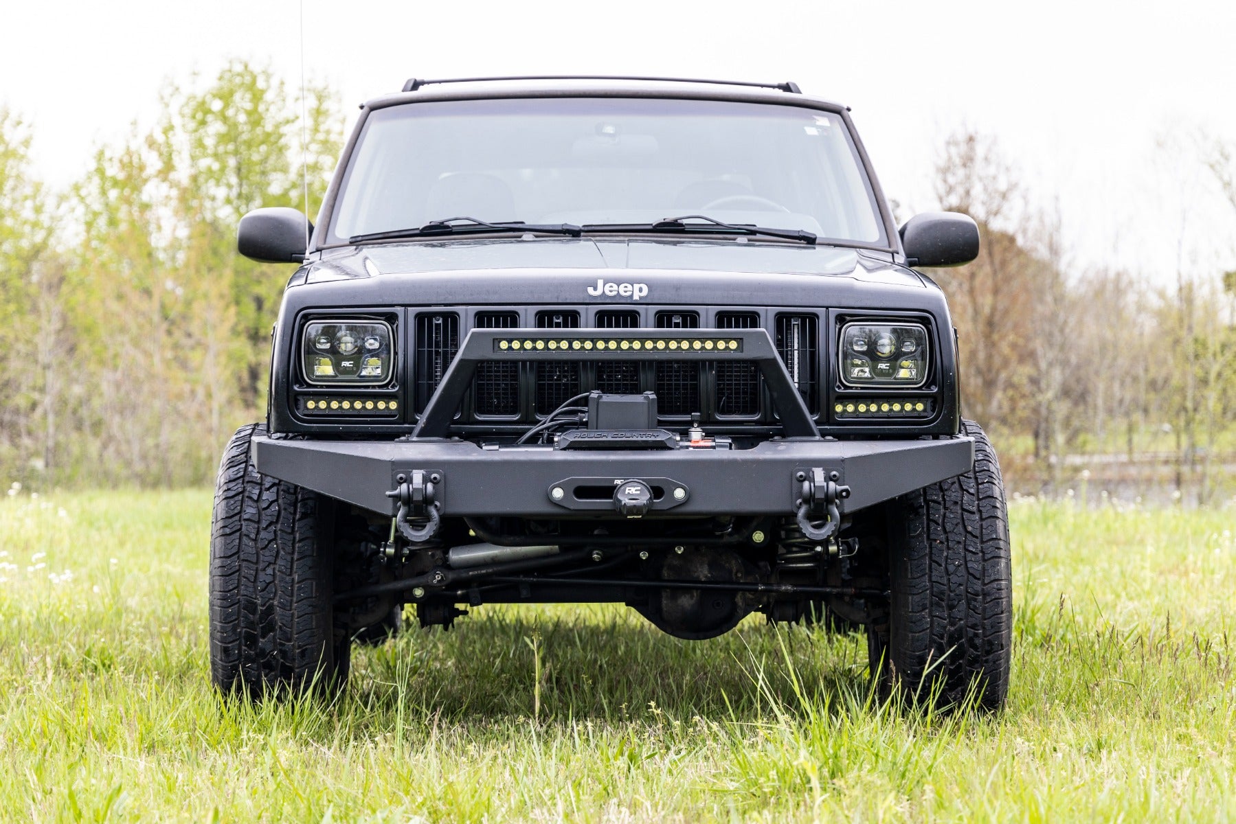 8 Inch Black Series LED Light Bar | Single Row | Pair | 70728BL