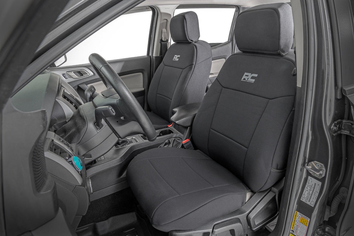 Seat Covers | FR Bucket and RR Bench | Ford Ranger 2WD/4WD (2019-2025) | 91056A