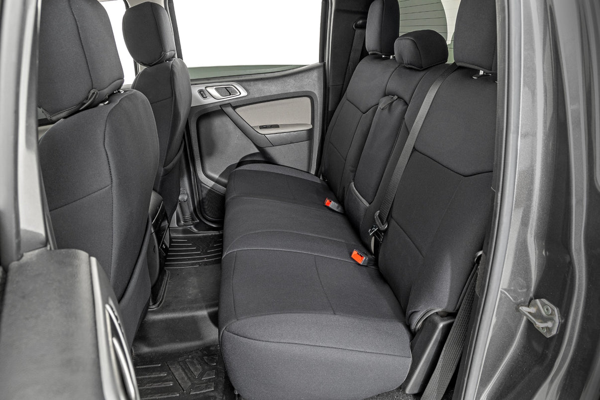 Seat Covers | FR Bucket and RR Bench | Ford Ranger 2WD/4WD (2019-2025) | 91056A