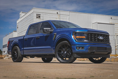 Rough Country | 2 Inch Lowering Kit | 4 Inch Rear Lowering | M1 | Ford F-150 4WD (2015-2026) | 47540