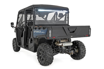 Rough Country | LED Light Kit | Rear Mount | 50" Black Single Row | CFMOTO UFORCE 1000 | 96115