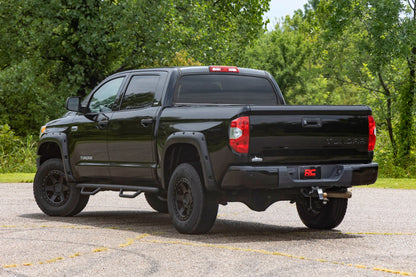 Rough Country | Nerf Steps | Cab Length | CrewMax | 5'7" Bed | Toyota Tundra 2WD/4WD (07-21) | RCT0786CCB