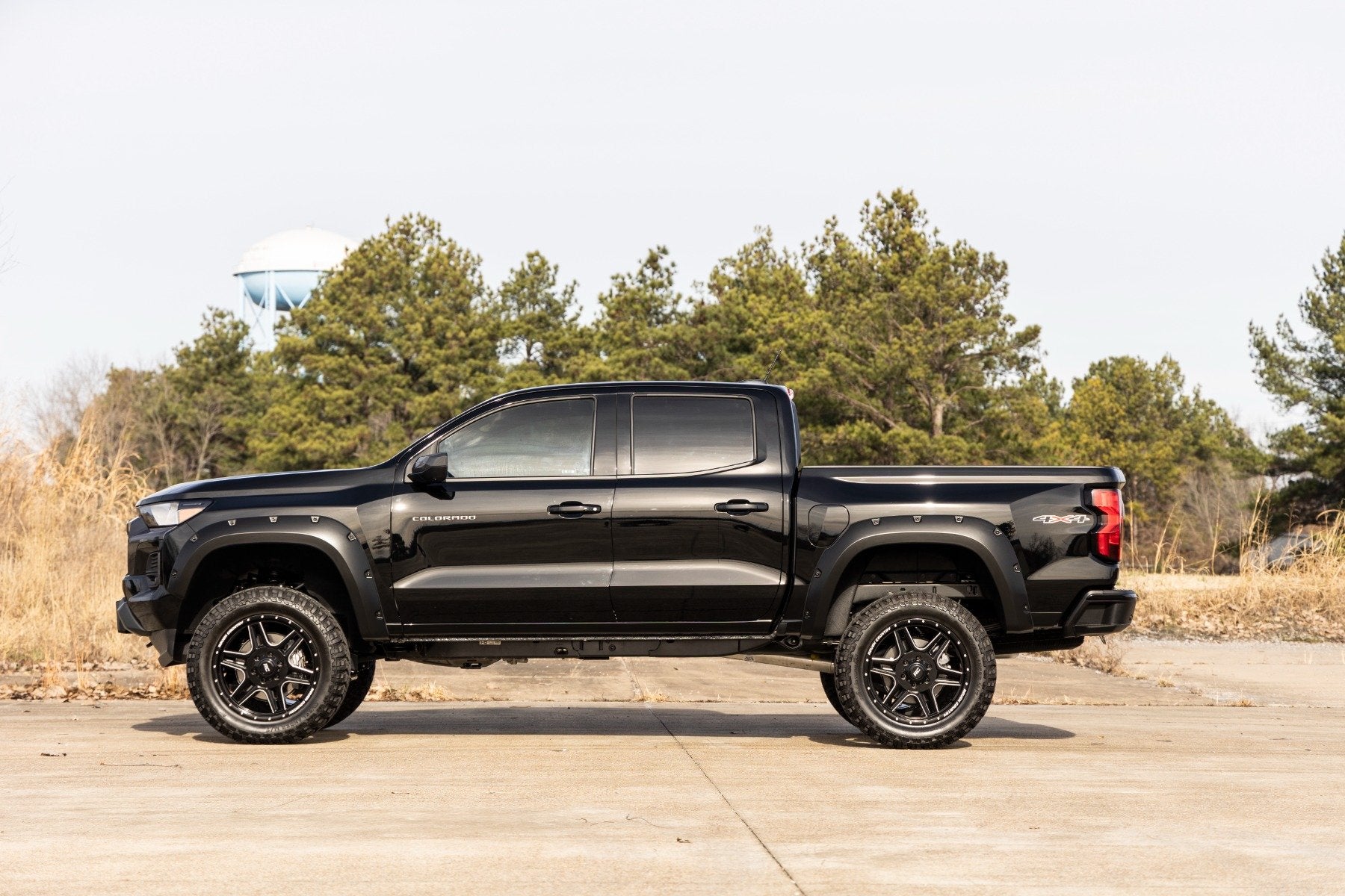 Pocket Fender Flares | GBA Gloss Black | Chevy Colorado 2WD/4WD (2023-2025) | F-C12311-GBA