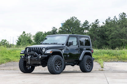 Rough Country 95 Series Wheel | Machined One-Piece | Gloss Black | 20x10 | 5x5 | -19mm | 95201018M