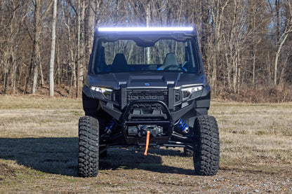 Rough Country | 50" Single Row Light Mount | Front | Black Series | Polaris XPEDITION ADV 5  | 93192