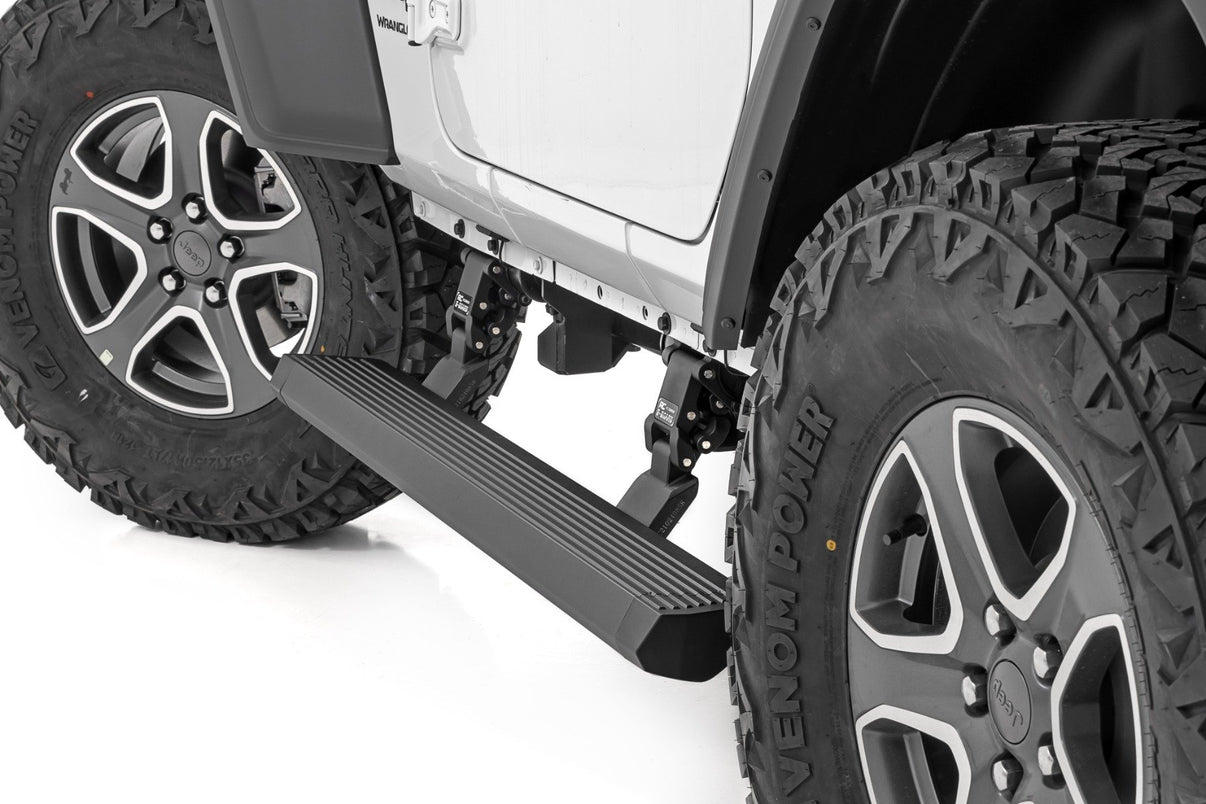 Power Running Boards | Dual Electric Motor | 2 Door | Jeep Wrangler JL (18-25) | PSR61030